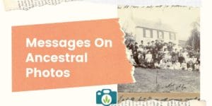 Messages on Ancestral Photos | The Photo Detective