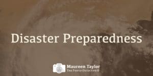 Disaster Preparedness | There are four steps to a disaster planning process: prevention, preparedness, response and recovery. Most museums, libraries, and archives have disaster plans and you should too. | The Photo Detective